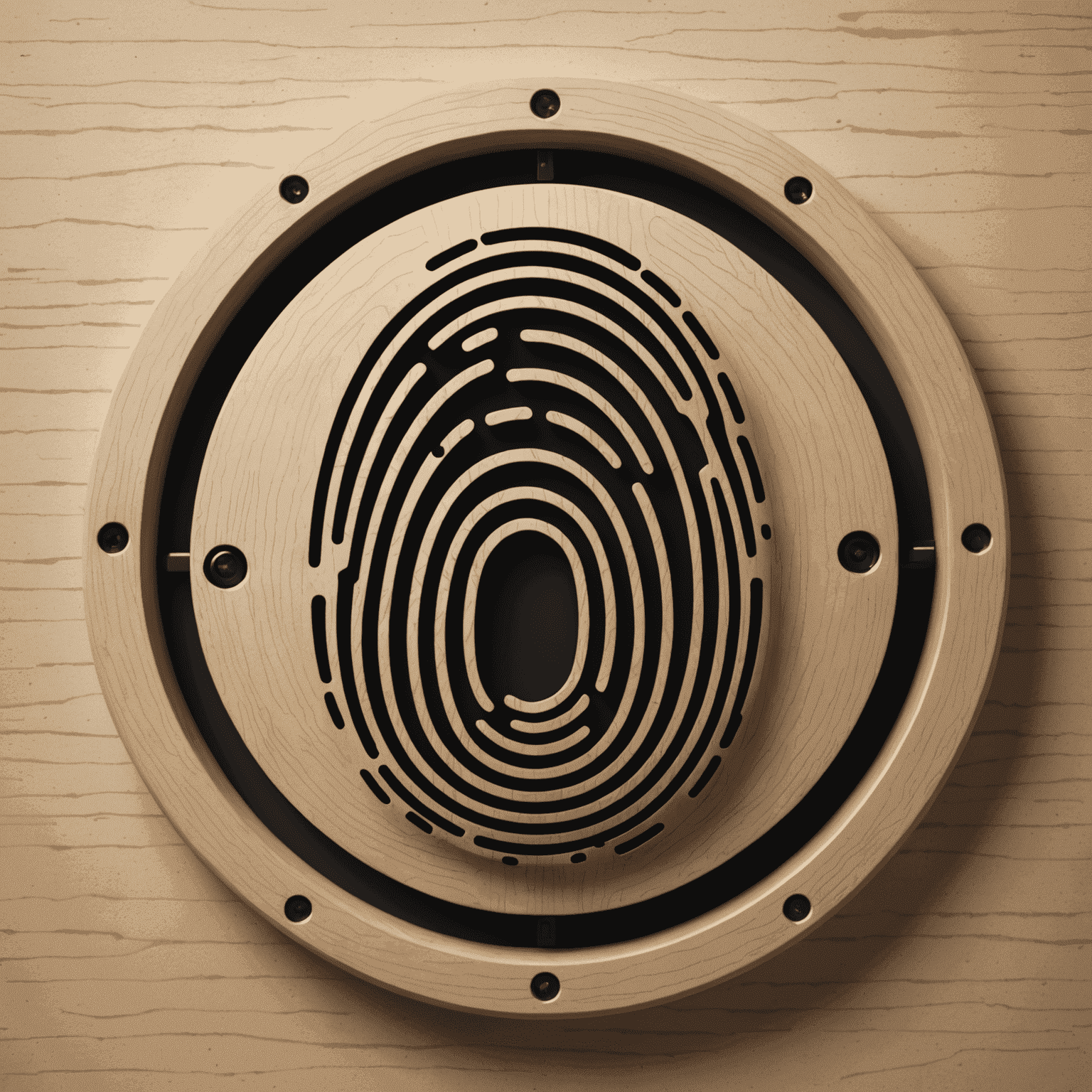 IdentifyNow logo featuring a stylized fingerprint and digital lock icon