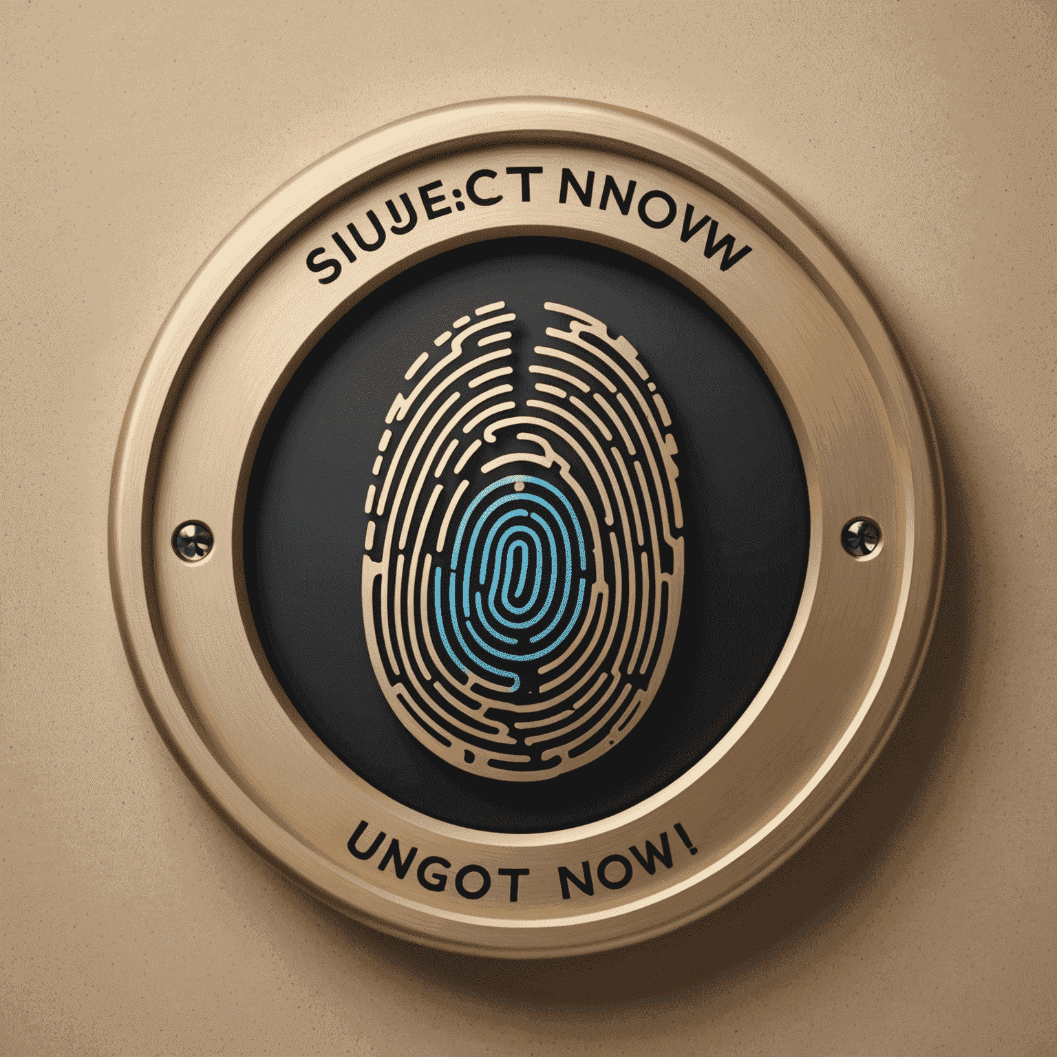 IdentifyNow logo featuring a stylized fingerprint and digital lock icon